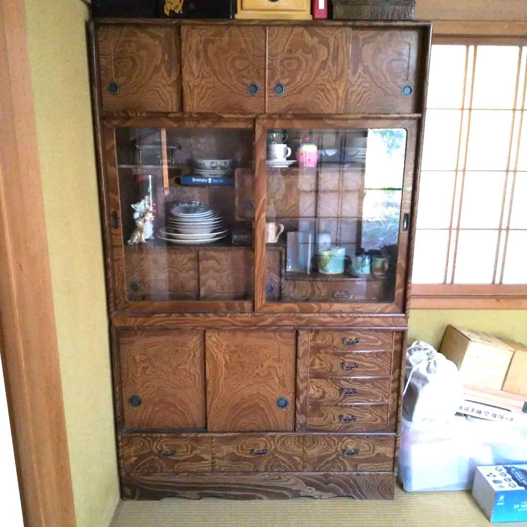 茶箪笥 桑の木 引き取り限定