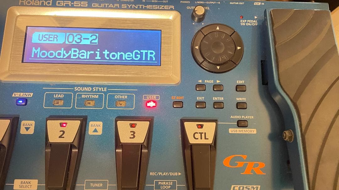 中古 ギターシンセサイザー ROLAND GR-55 ローランド