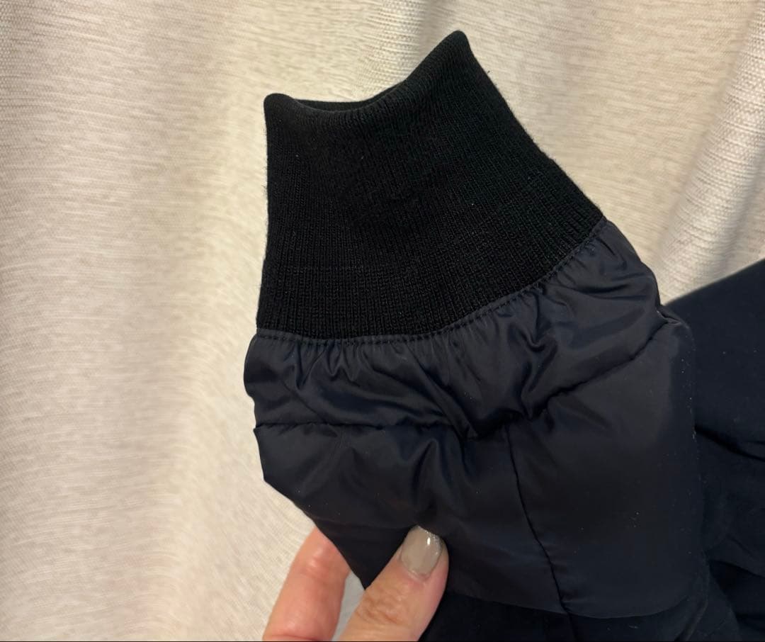 DANTON レディースロングダウン ネイビー 36