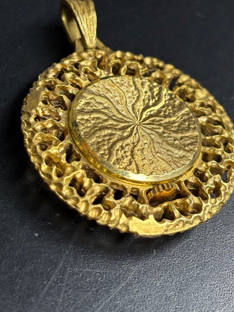 【希少品】Chandlerチャンドラー手巻き17石 ペンダントウォッチ 時計