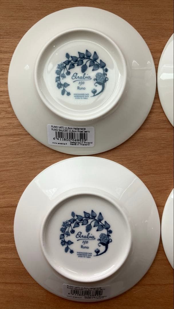 アラビア　ルノ　フロストベリー　プレート11.5cm