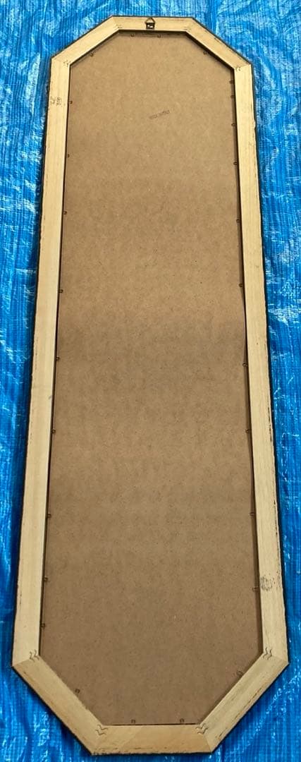 【美品】イタリア製　壁掛け鏡　八角形