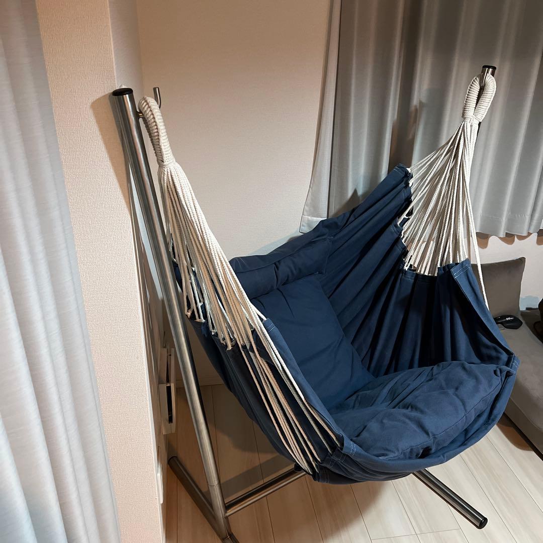 KOMFORTA(コンフォルタ)　ハンモックチェア　ネイビー