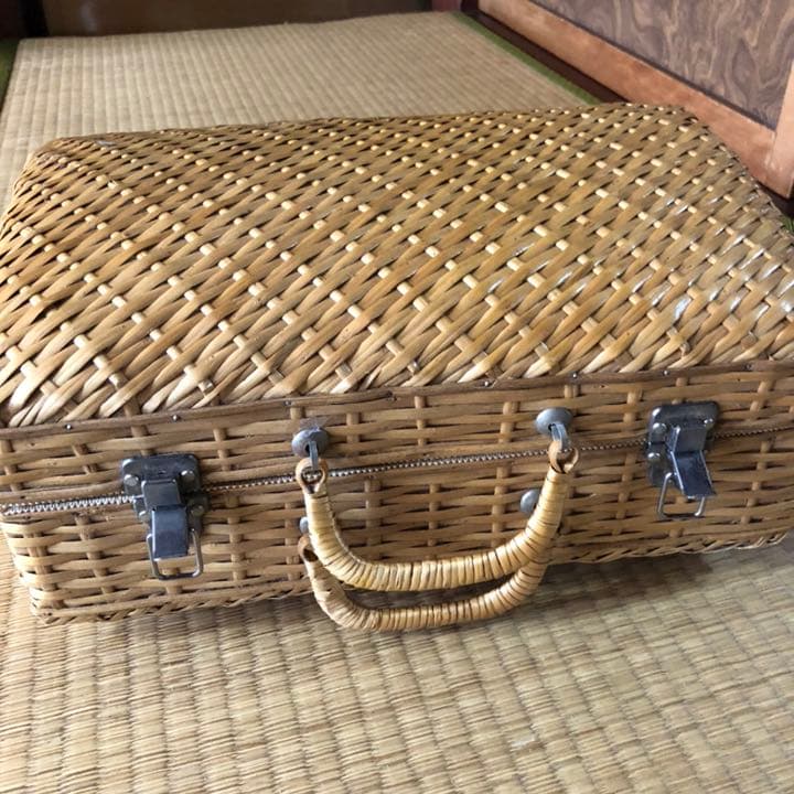 籠　カバン　昭和レトロ　アンティーク