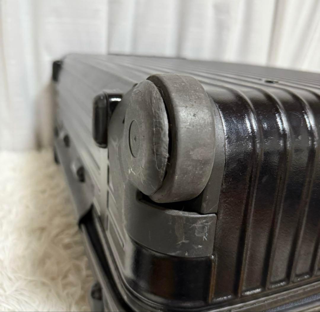 美品 RIMOWA サルサ　キャリーケース　2ウィール　ブラック
