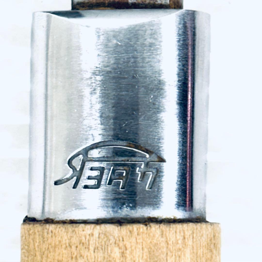 【研ぎ済み】和包丁　出刃包丁　堺豊隆　鋼　片刃　刃渡り18.5cm 6寸　箱付き