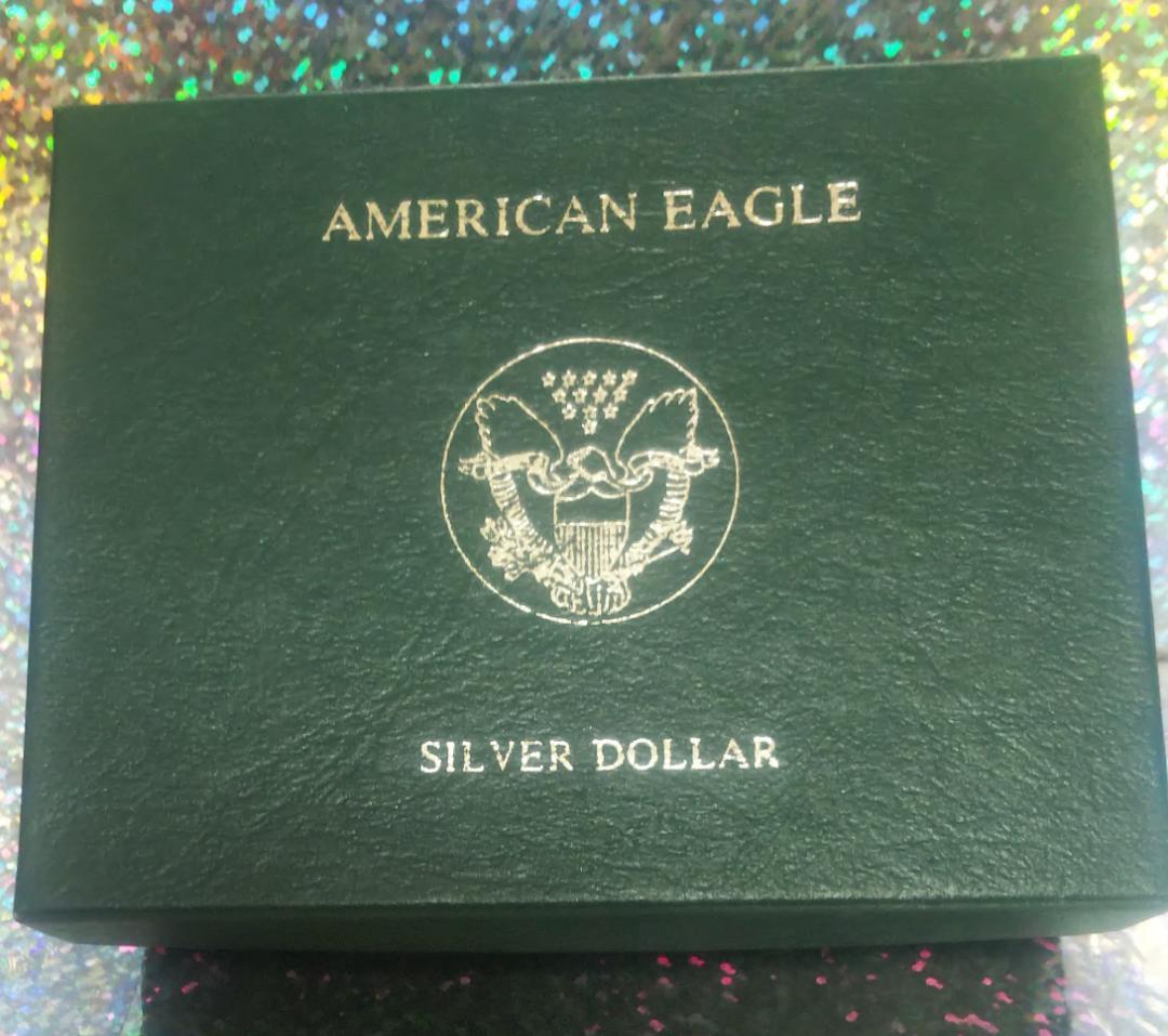 アメリカンイーグル 1ドル銀貨(1989年・保証書付)