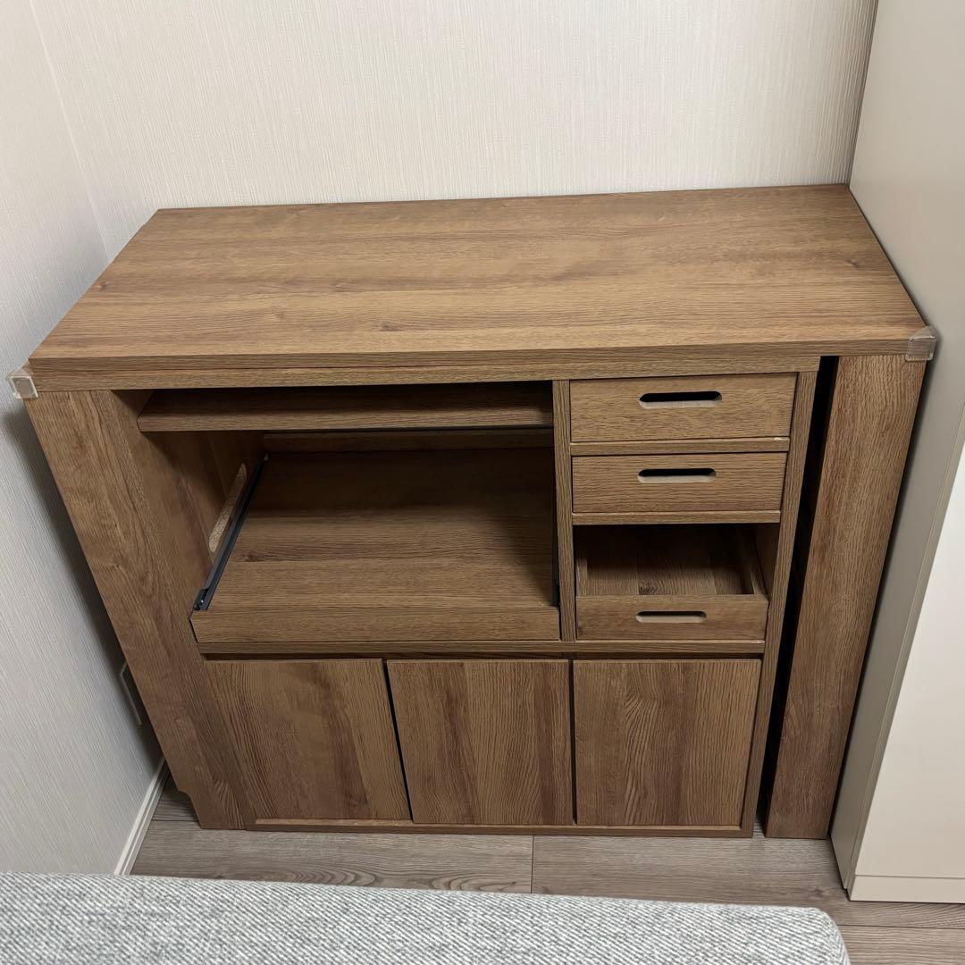 ロウヤ 伸縮式キッチンカウンター