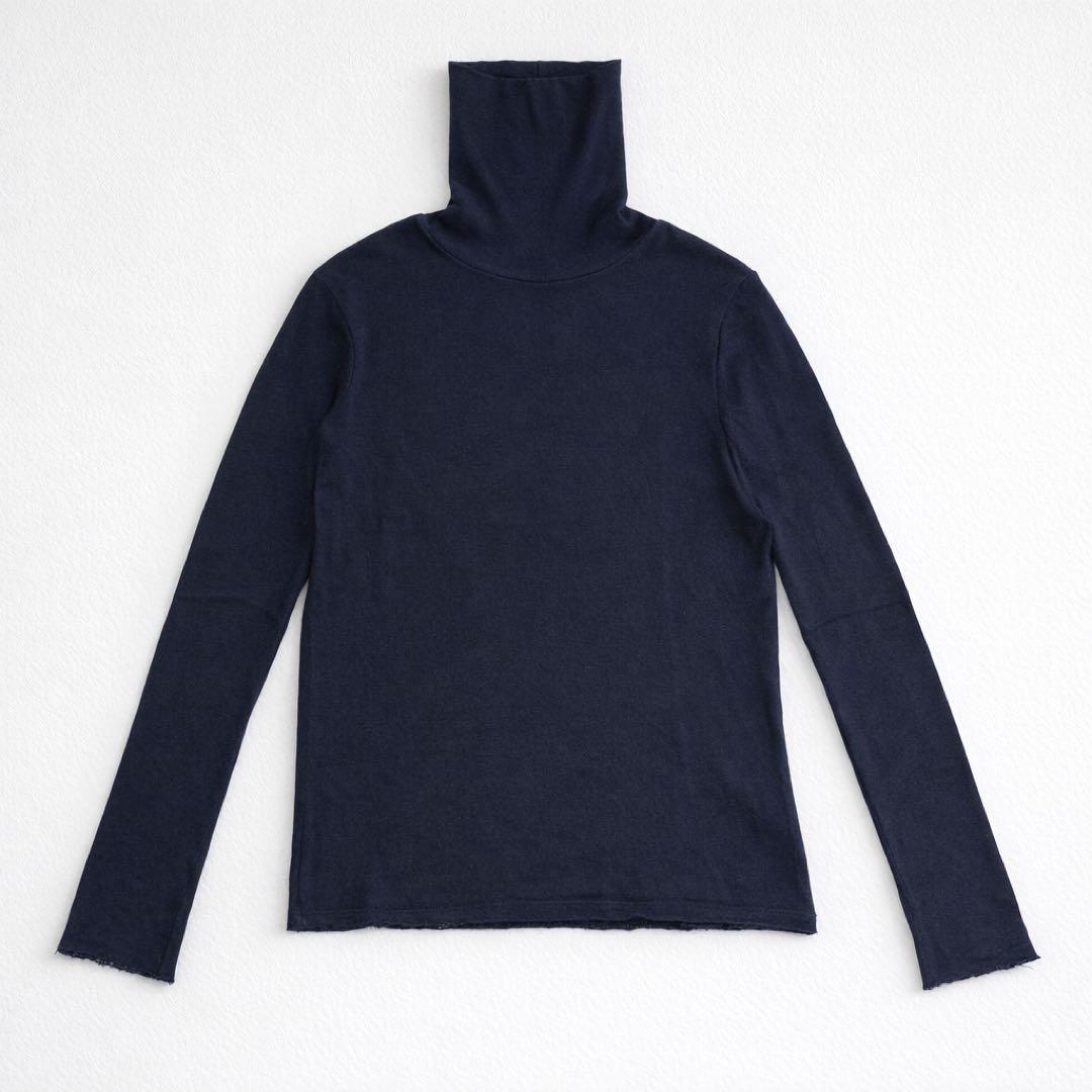 【極美品】 ✨アパルトモン jersey タートルネック リブニット ★指抜き★