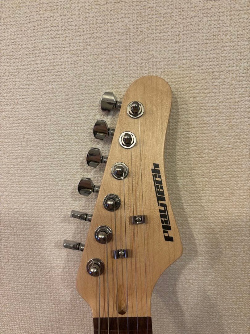 ギター PLAYTECH ST250 Rich White