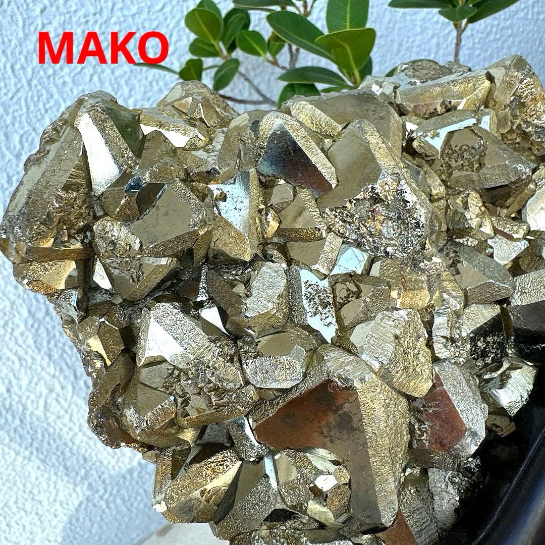 M1780☆パイライト原石クラスター5.6Kg☆天然石　原石☆N50502