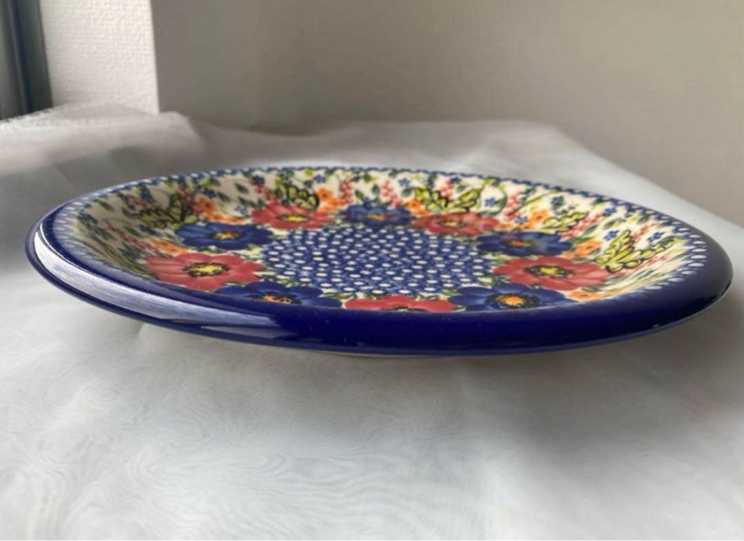 ポーリッシュポタリー ポーランド食器 大皿 オーバル皿 セット