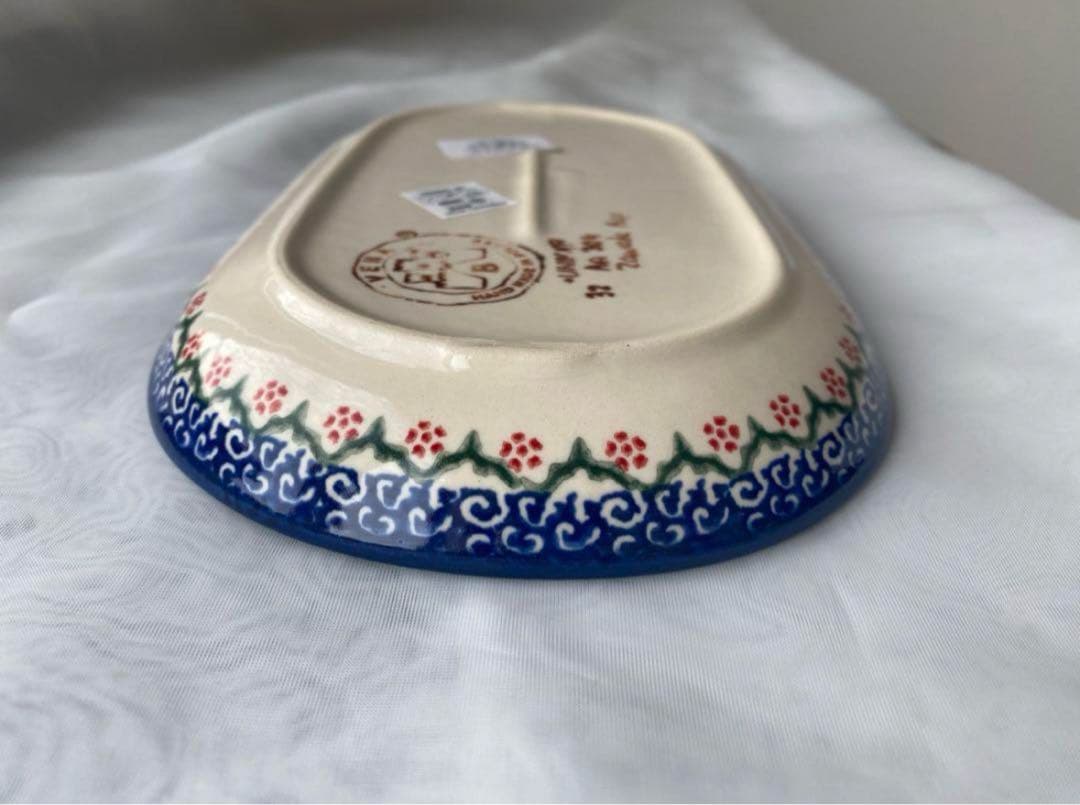 ポーリッシュポタリー ポーランド食器 大皿 オーバル皿 セット