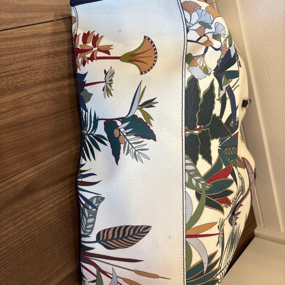 トリーバーチ　ボタニカル　トートバッグ 大容量