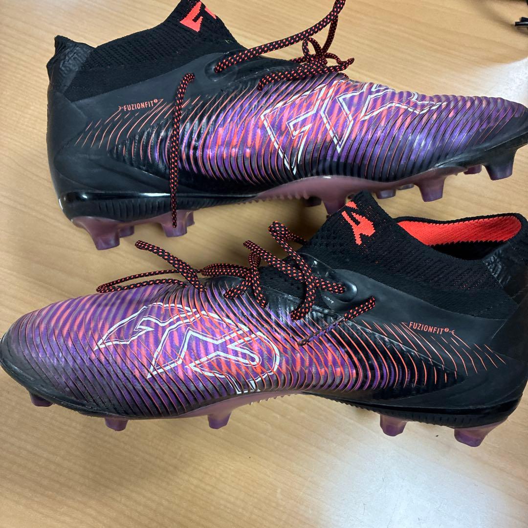 Puma フューチャー 8 アルティメット AGスパイク　黒紫