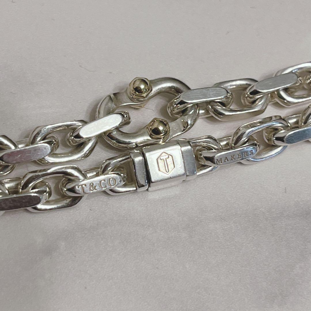 ティファニー ブレスレット メイカーズ ナロー SV925 750