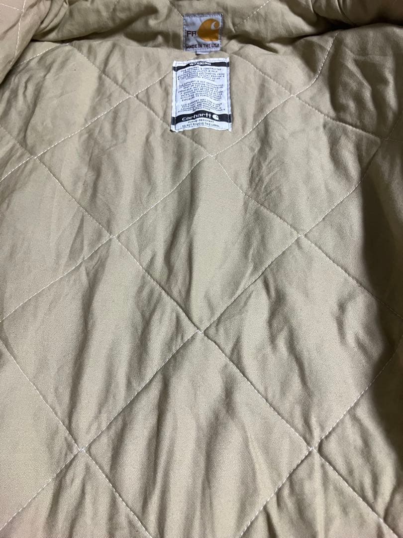 80s 90s USA製 カーハート アクティブジャケット ブラウン系