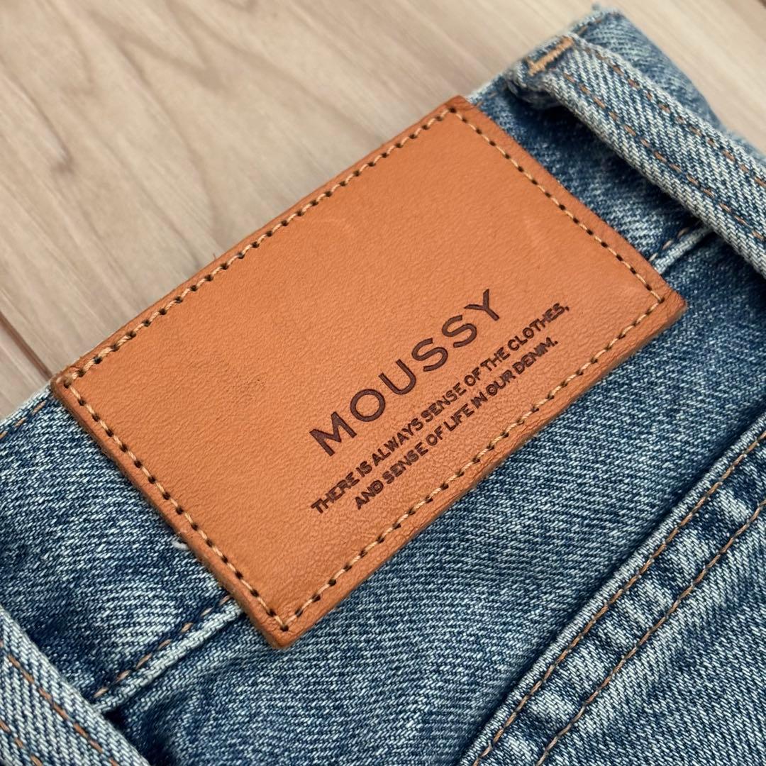 MOUSSY マウジー MVS FLARE フレアデニム BLUE ブルー 22