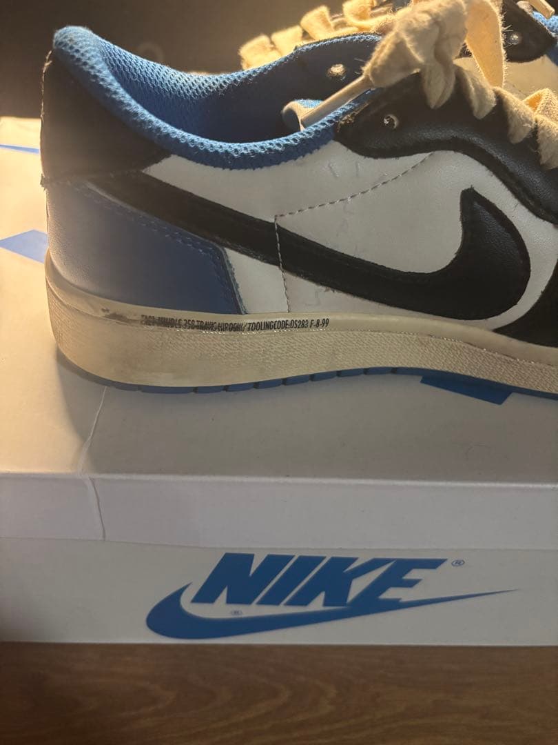 Travis Scott フラグメント　ローカット　26