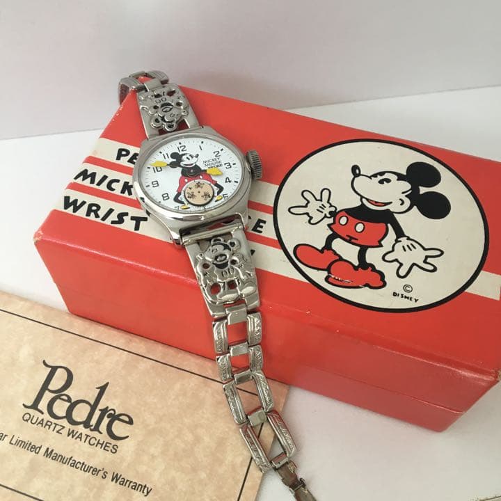 希少レトロ　PEDRE ミッキー 腕時計