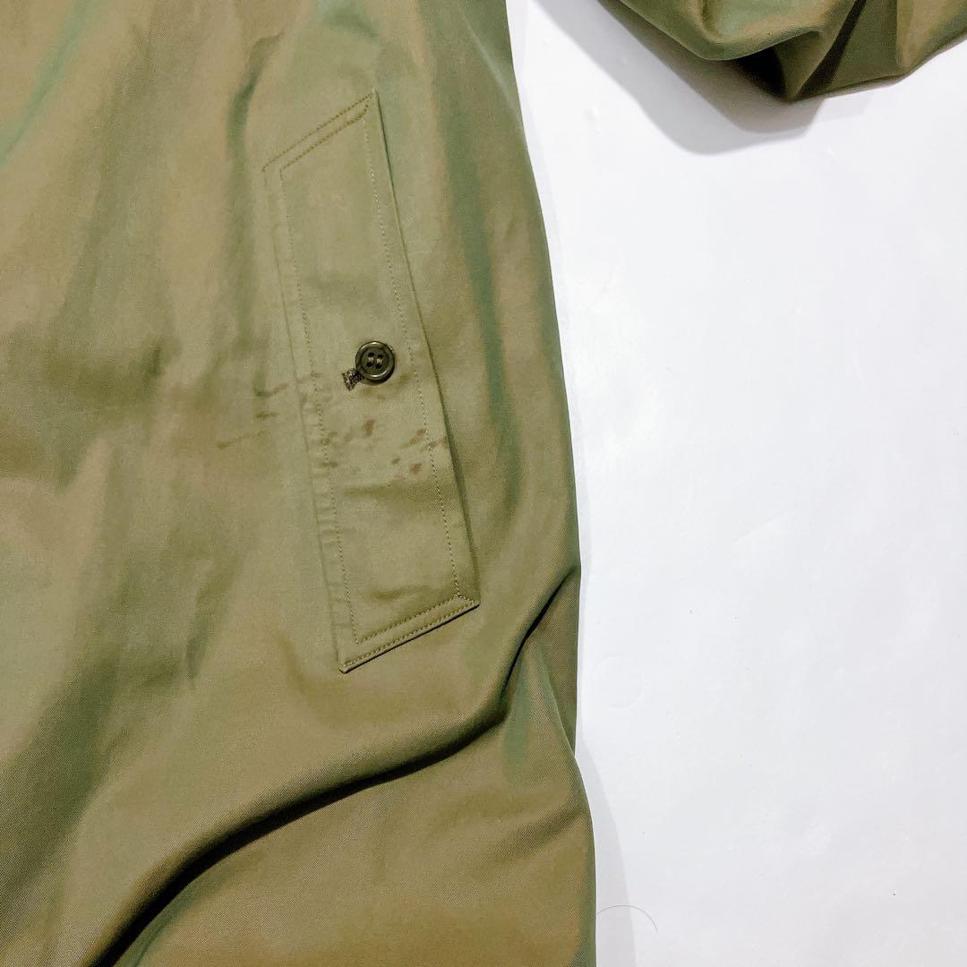 【専用品】バーバリーズ　玉虫色　ステンカラーロングコート　ノバチェ　X L相当