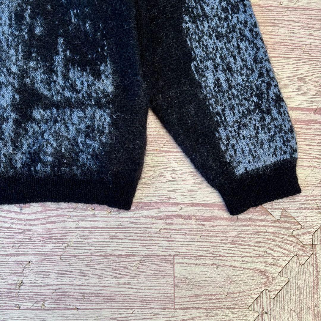 【美品】YOKE ジャガードモヘヤカーディガン