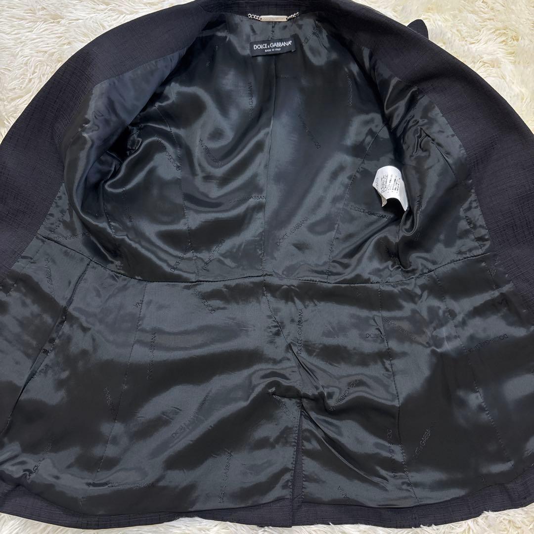 ✨美品✨ドルチェアンドガッバーナ　パンツスーツセットアップ　ボタンレス　40