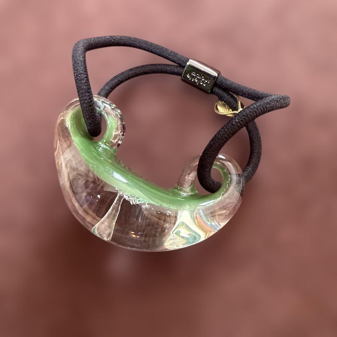 Colette Malouf コレットマルーフ　グラスポニー　グリーン