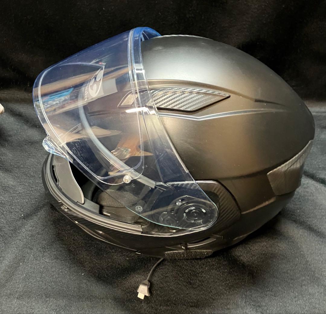 KABUTO RYUKI ヘルメット　マットブラック　Mサイズ　B2204