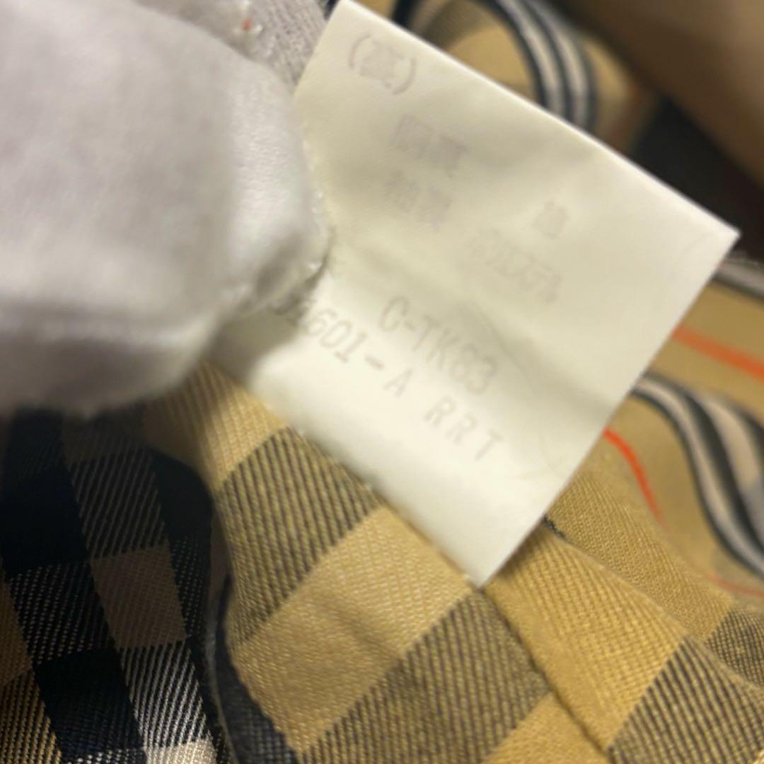 美品BURBERRYS バーバリーステンカラーコート ノバチェック メンズ XL