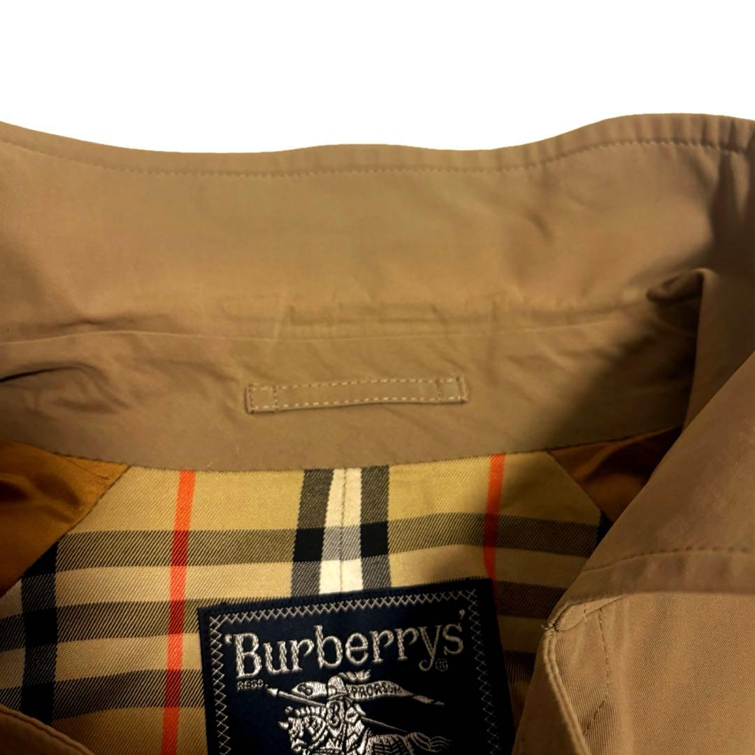 美品BURBERRYS バーバリーステンカラーコート ノバチェック メンズ XL