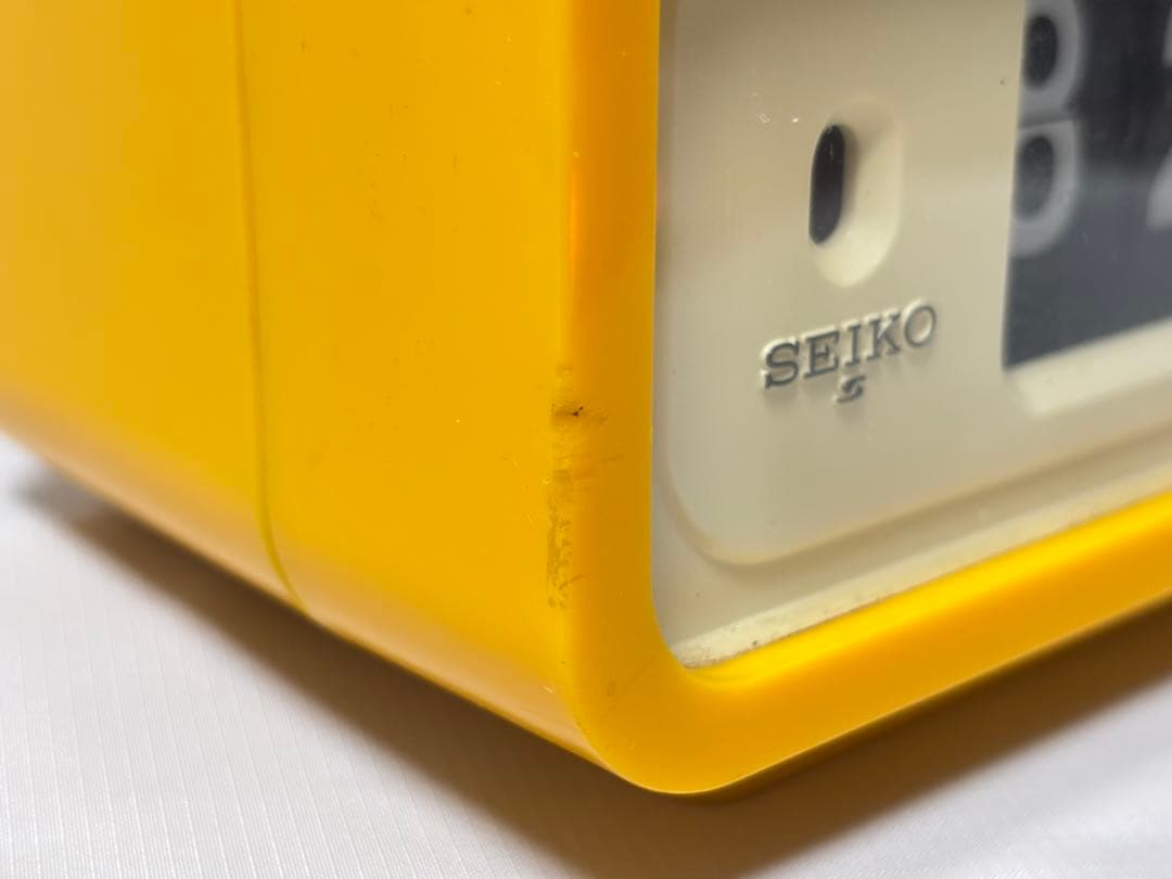 昭和レトロ SEIKO パタパタ時計 稼働品