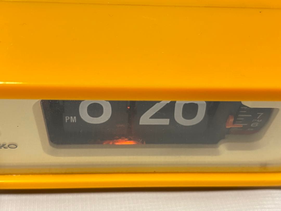 昭和レトロ SEIKO パタパタ時計 稼働品