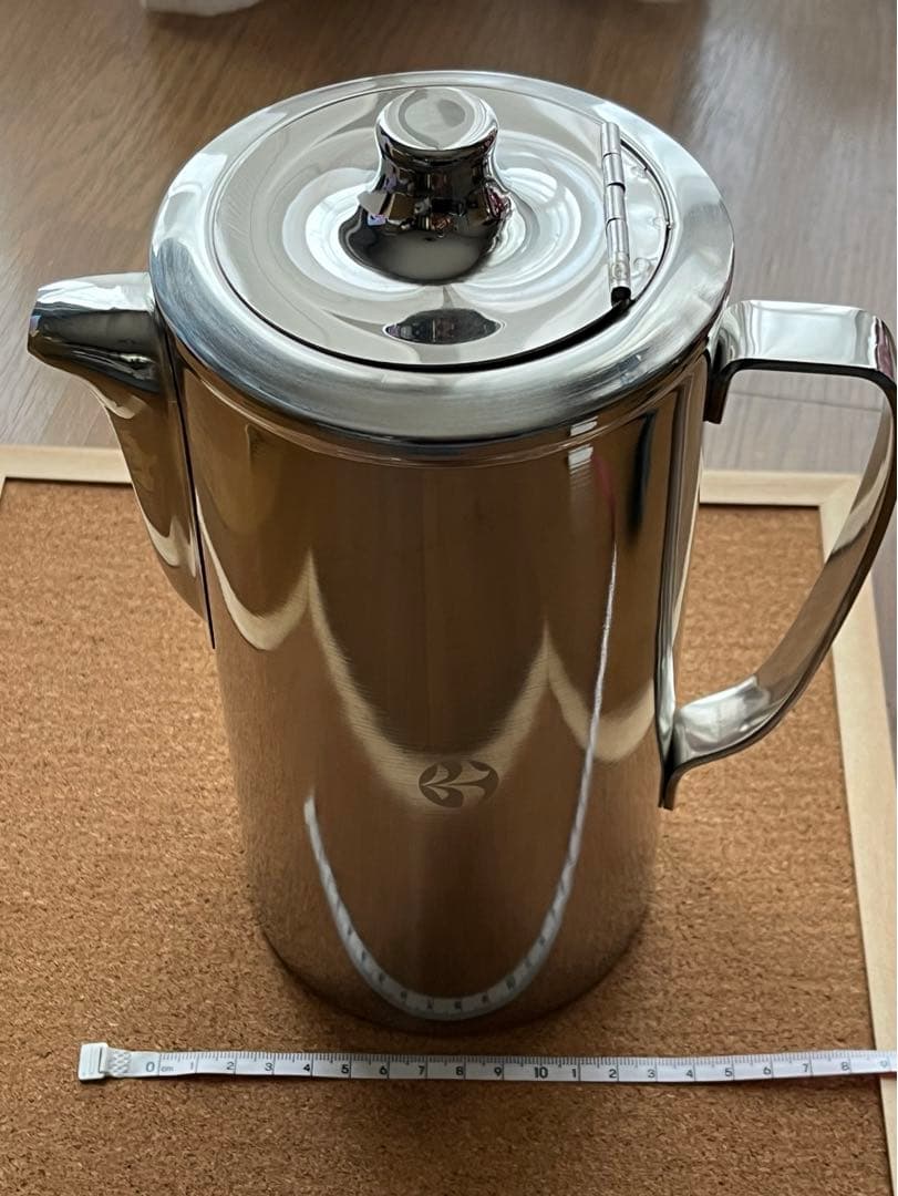 【希少品】TDA 東亜国内航空　ウォーターポット　新品同様ステンレス製