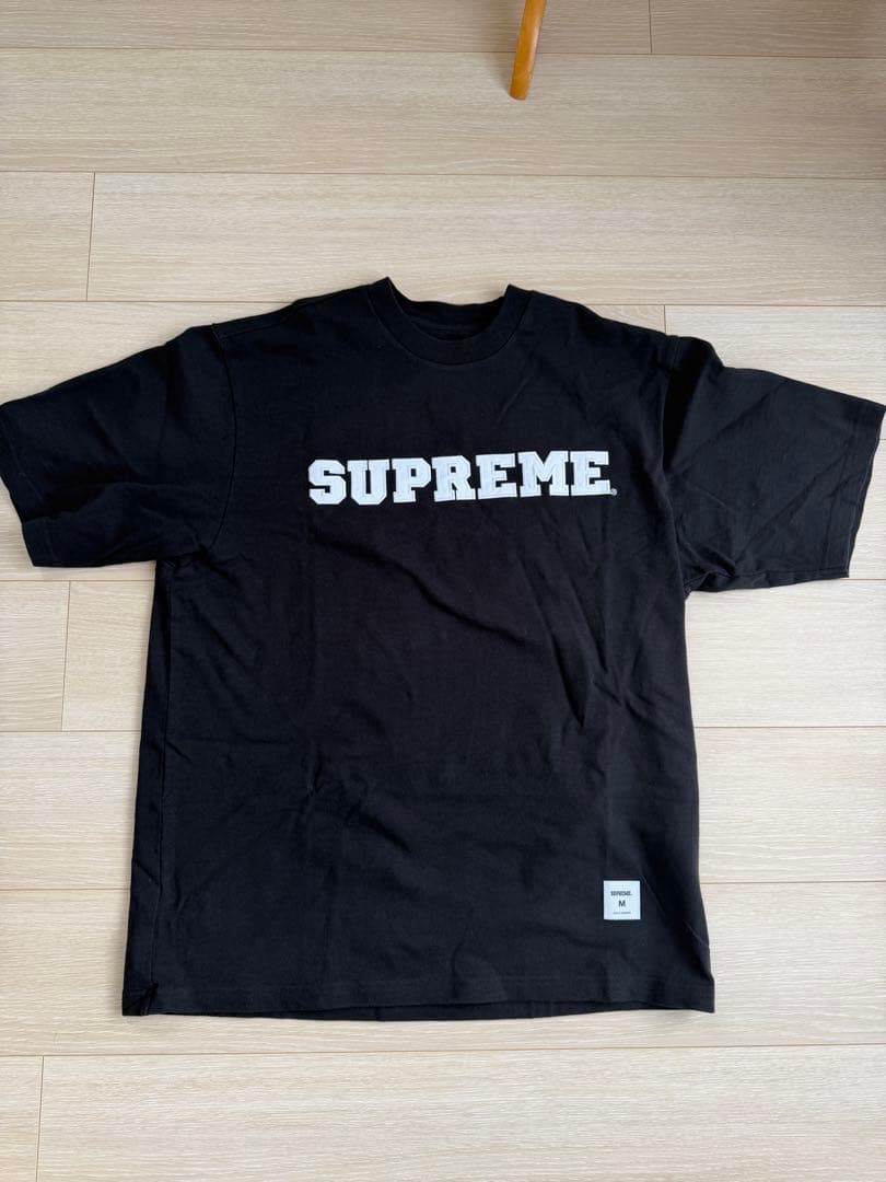 Supreme College Logo Tee ブラック M カレッジロゴ