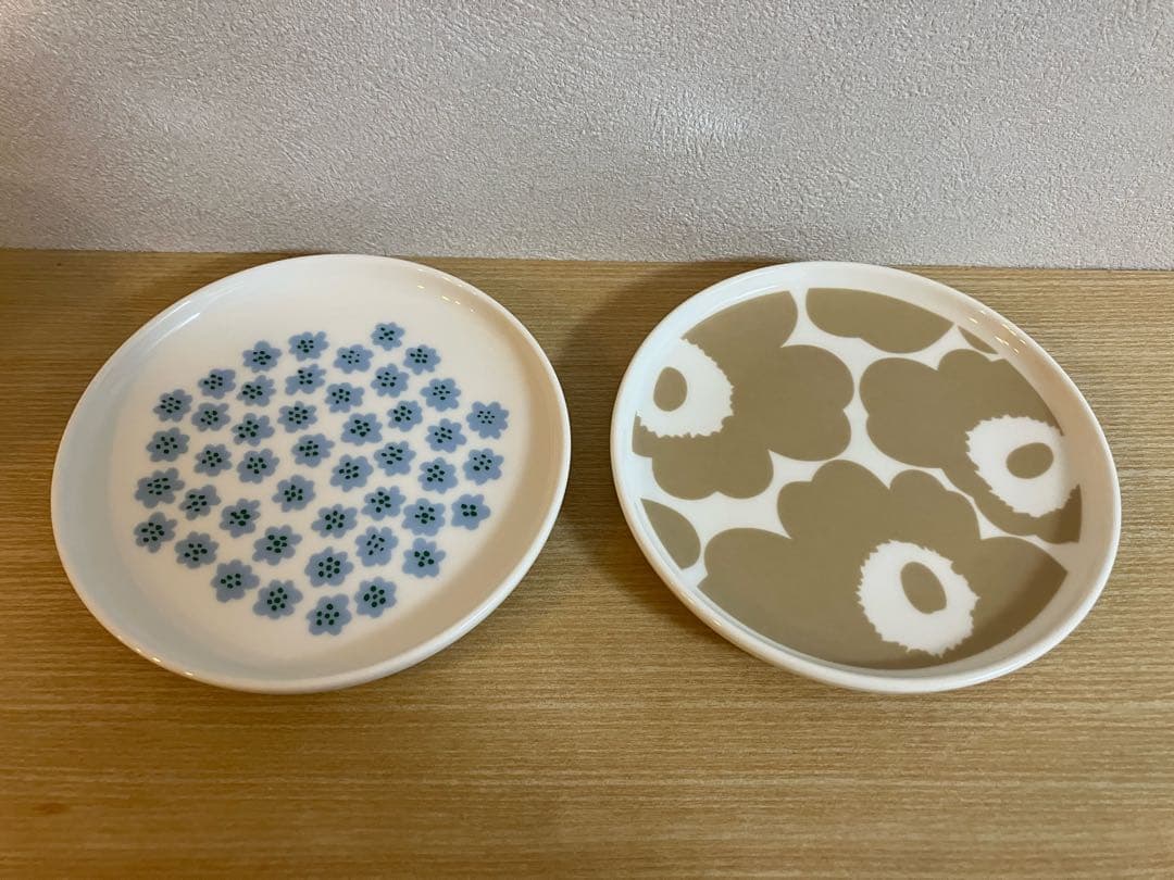 マリメッコ ウニッコ & プケッティ プレート 13.5cm 2枚セット