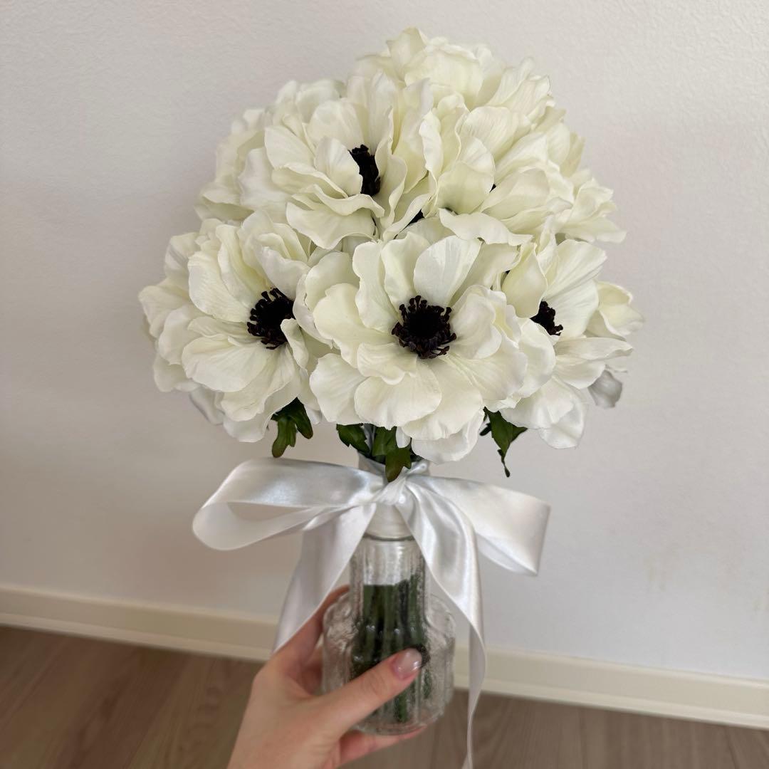 【お値下げ可】アネモネ ブーケ アーティフィシャルフラワー