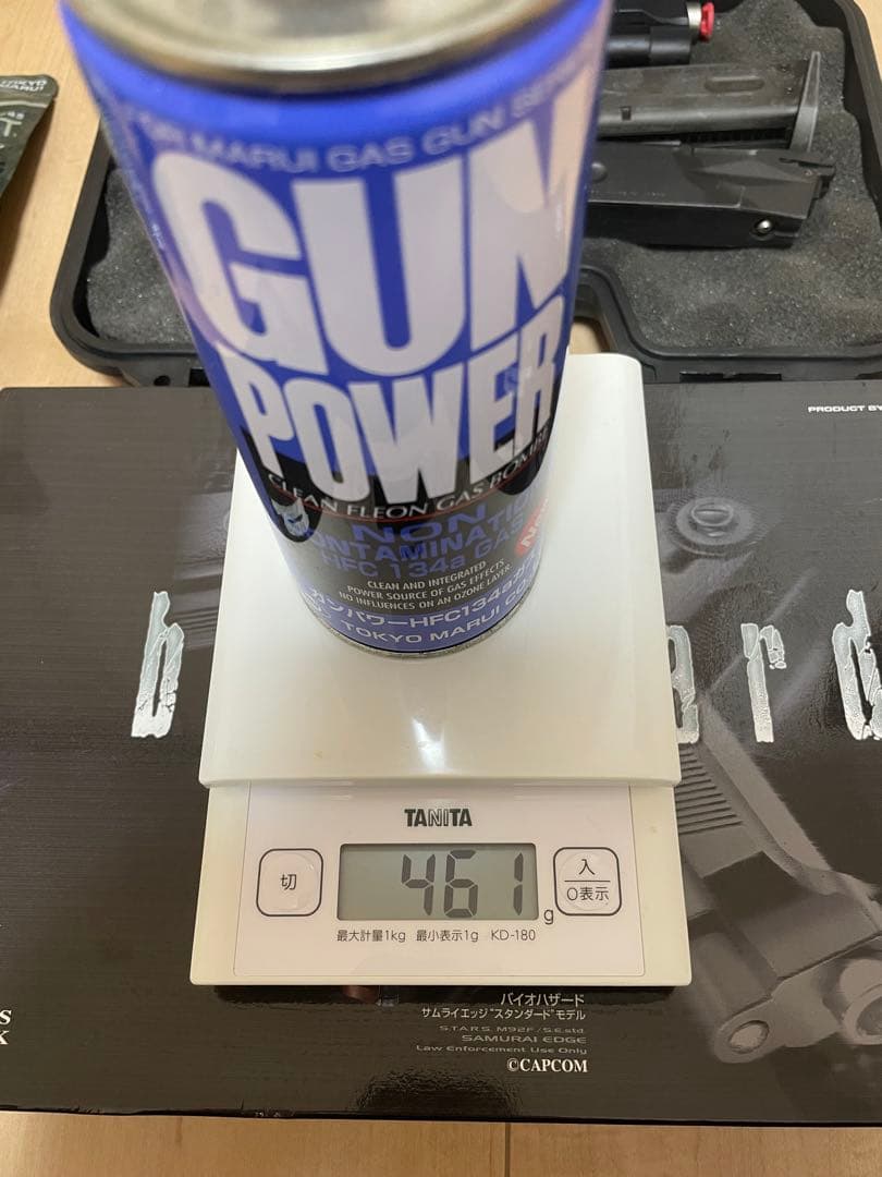 バイオハザード サムライエッジ M92F ガンパワーロングマガジン付き