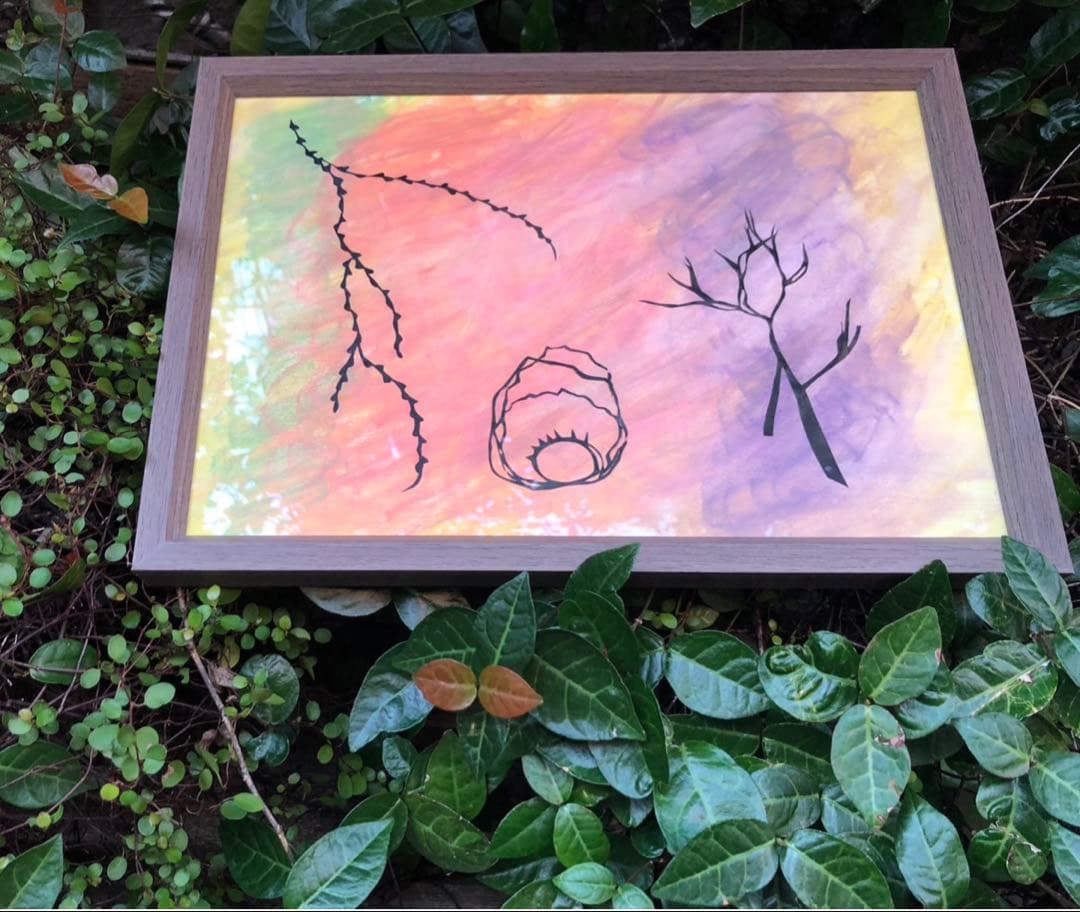 healing切り絵✂︎ボタニカル