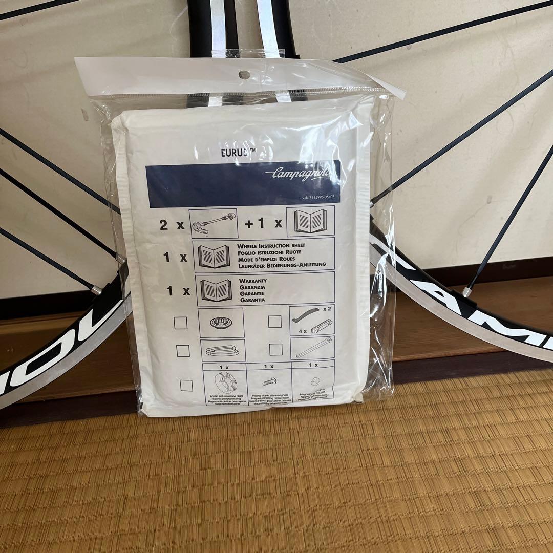未使用品　カンパニョーロ　ユーラス　ホイール　シマノフリー