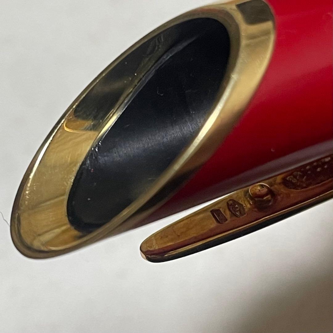 モンテグラッパ 万年筆 フェラーリ K18 750刻印 限定150本