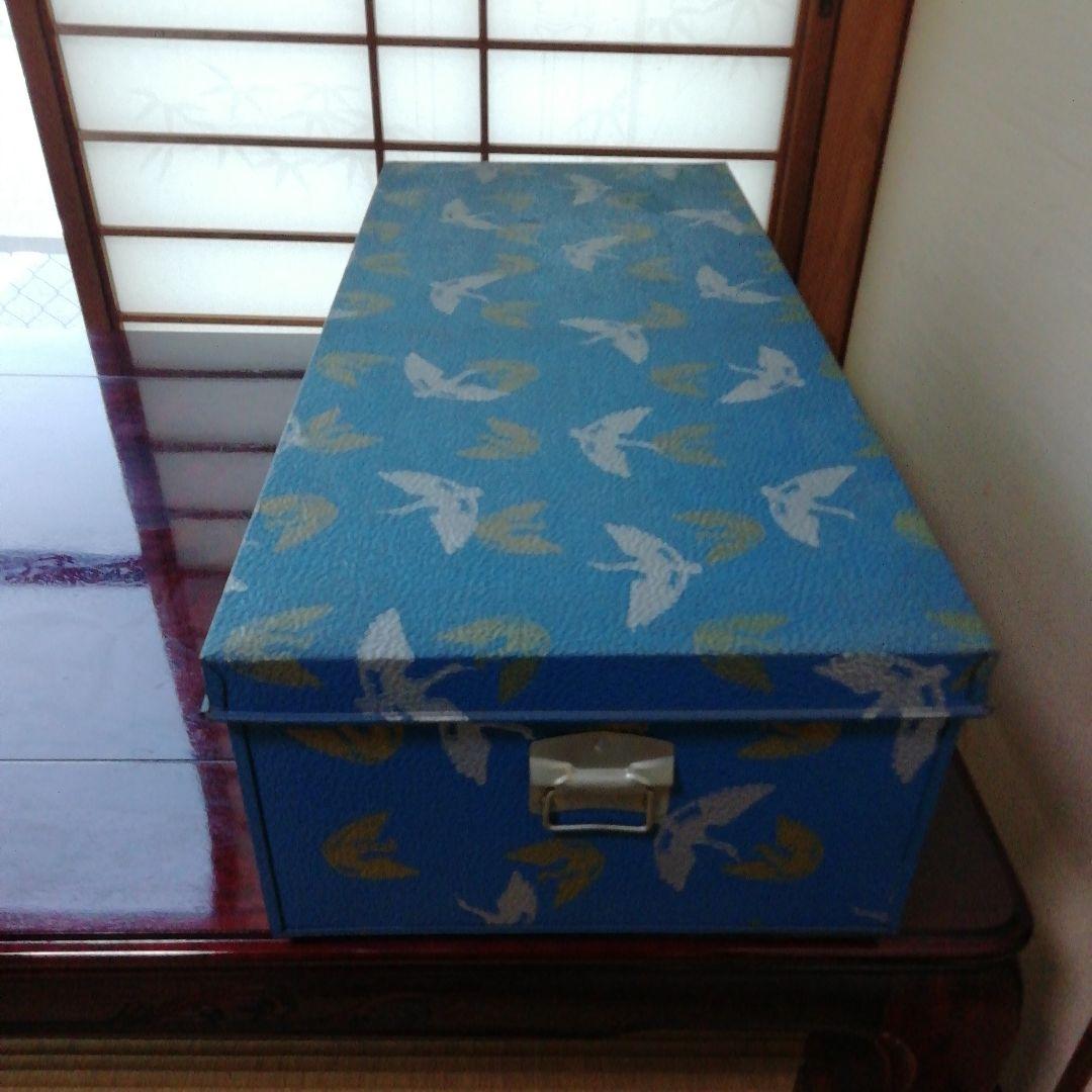 美品 高級軽量衣料ケース 昭和 レトロ