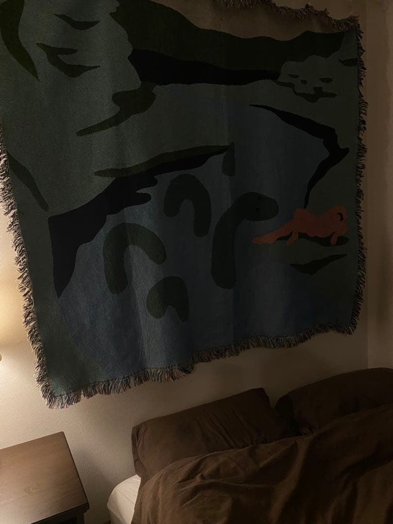 Carne Bollente フリンジブランケット