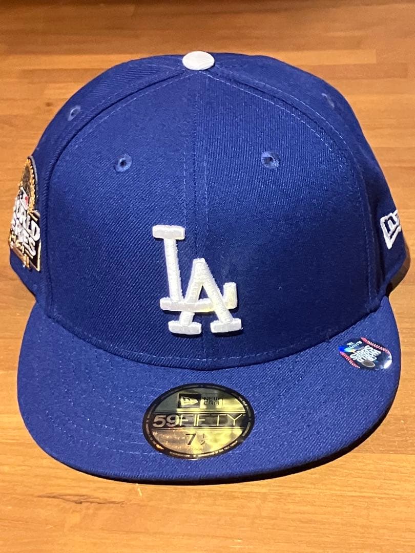 NEW ERA 59FIFTY ブルーキャップ 7 1/2