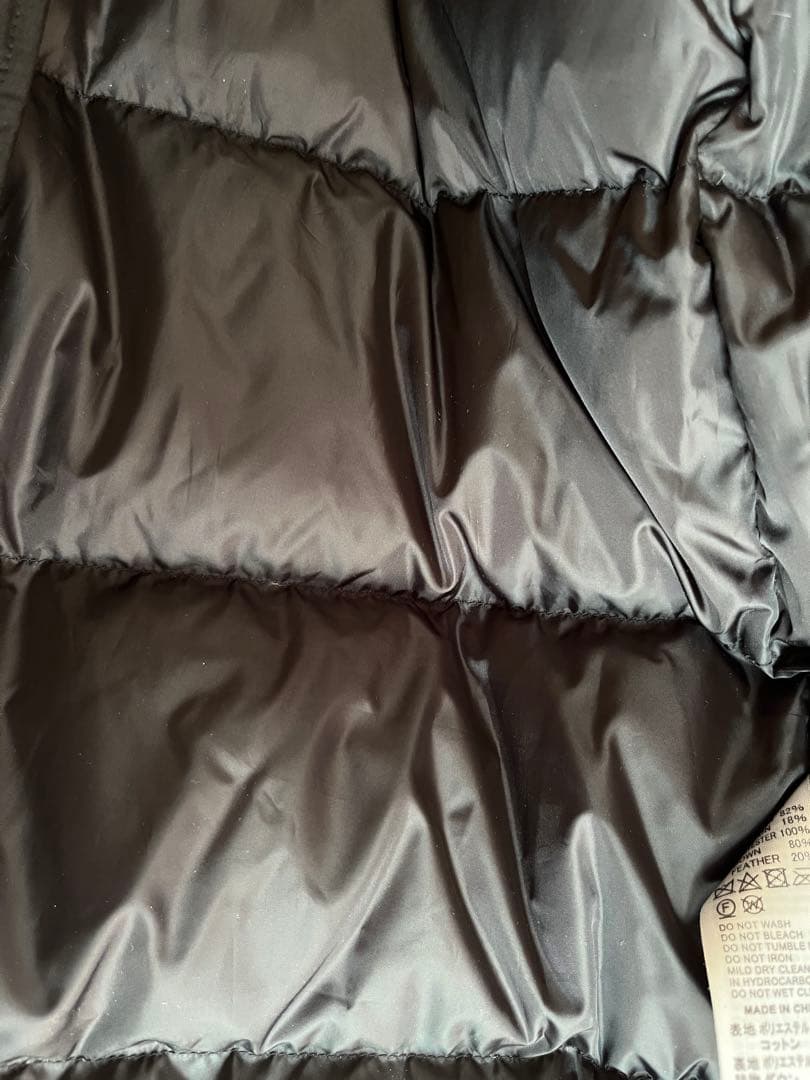 DANTONマウンテンパーカー風　ダウンジャケット Sサイズ黒　美品