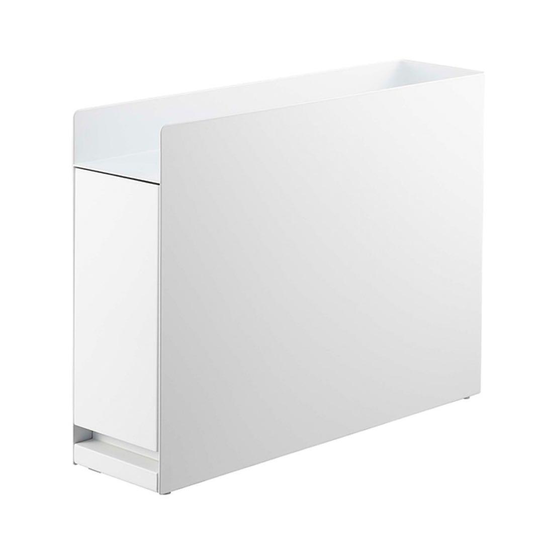 【山崎実業】 隠せる調味料ラック タワー ホワイト