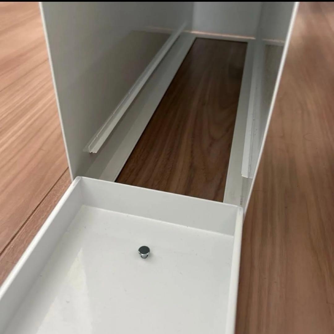 【山崎実業】 隠せる調味料ラック タワー ホワイト