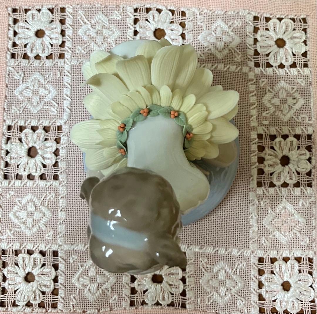 ★VV★ リヤドロ　バレエ　女の子2体　少女　子供　お花のスカート