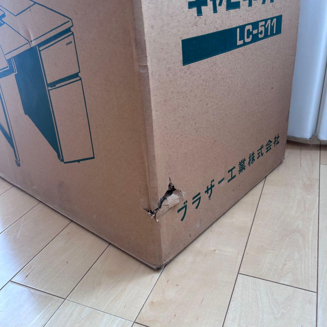 ブラザーミシン　LC-511型　未使用　ミシン台　コンパクトキャビネット　希少
