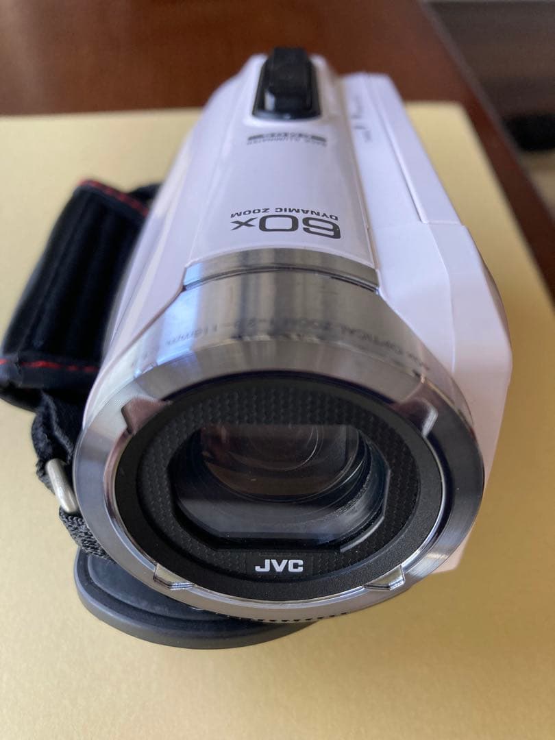 JVC フルHD ビデオカメラ 60倍ズーム 防水　専用ケース付き